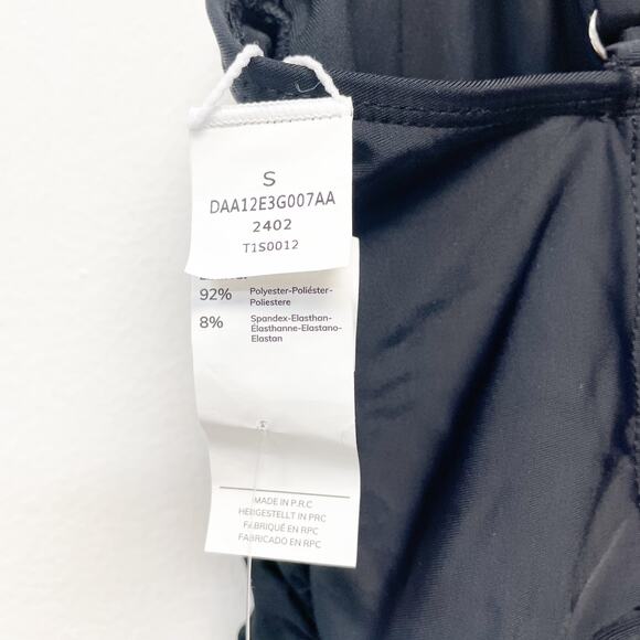 Cupshe Women's Black Shirred Square Neck One Piece Swimsuit Size Small - Picture 6 of 7